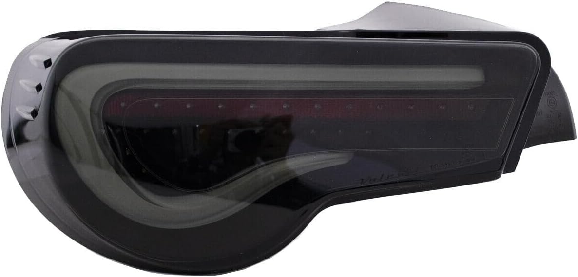 GAZOZ PERFORMANCE LED Tail Lights W/Sequential Turn Signal Light Black Smoked Plug and Play Compatible With 2013-2021 Scion FR-S First Gen