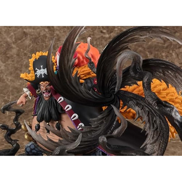 Figuarts Zero One Piece Marshall D. Teach - Dark Water - Approx. 9.4 inches (240 mm), PVC & ABS, Pre-painted Complete Figure