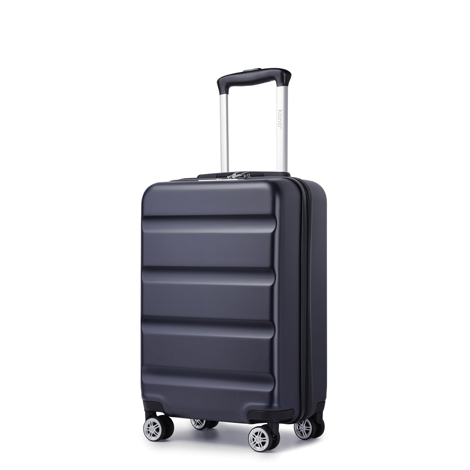 Kono Lightweight 28" Large Suitcase | Hard Shell with TSA Lock | 4 Dual Spinner Wheels | Expandable Design for Easy Travel | Perfect for Business & Vacation (Cream White,75x47.5x29.5cm)