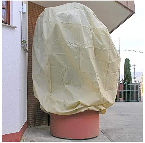 Hydrogarden Winter Plant Fleece Frost Protection Plant Protection Cover Plant Warming Jackets Blanket,Large (360x250cm) -Beige-1 Pack