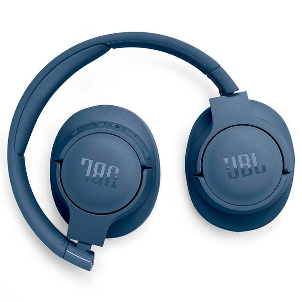 JBL Tune 770 NC Wireless Over-Ear Bluetooth Headphones with Adaptive Noise-Cancelling Technology and 70-Hour Battery Life, Blue
