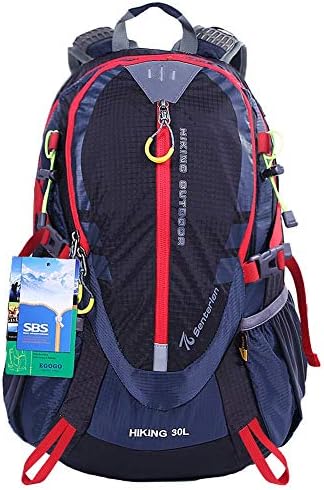 EGOGO 30L Outdoor Cycling Hiking Water-resistant Backpack Running Camping Daypack with Rain Cover S2310