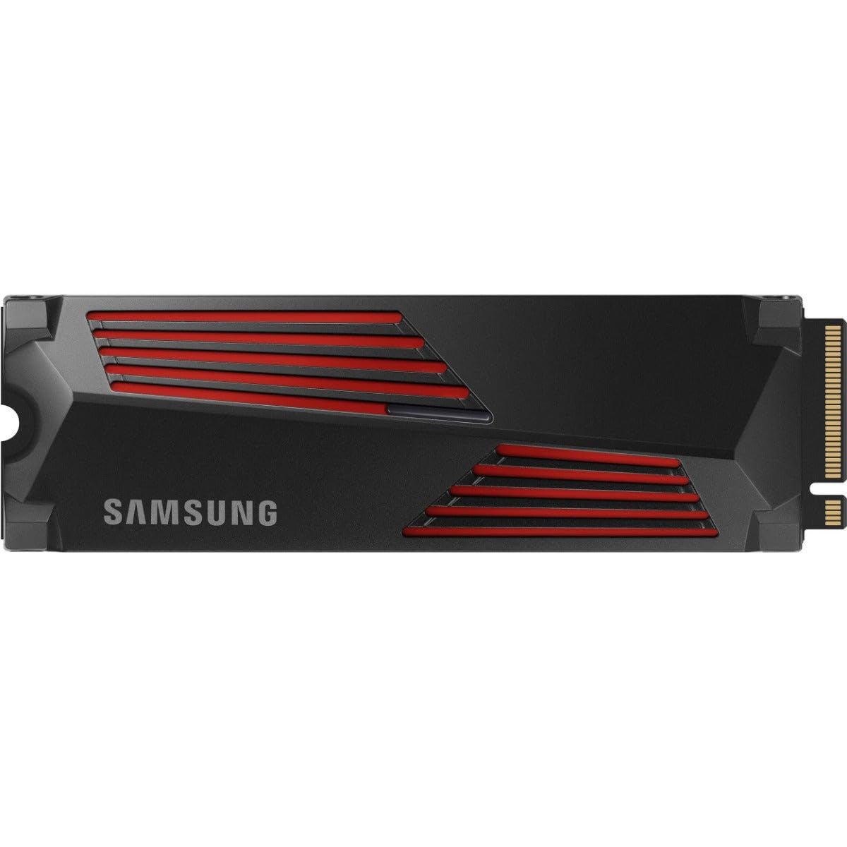 Samsung 990 PRO NVMe M.2 SSD, 2 TB, PCIe 4.0, 7,450 MB/s read, 6,900 MB/s write, Internal SSD, For gaming and video editing, MZ-V9P2T0BW