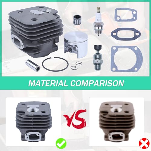 Adefol 52mm Cylinder Piston Needle Bearing Kit For Husqvarna 268 272 272XP 268XP 61 268K Chainsaw