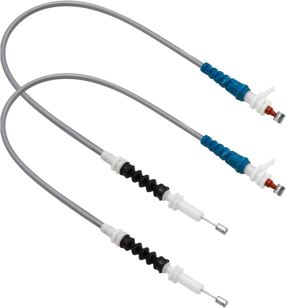 Hoypeyfiy 51217259828 Front Left and Right Exterior Door Handle Release Cable Pull Wires Replacement for BMW 3 Series F30 F31 F80 316d 316i 318d 318i 320d 320i 330d 330e