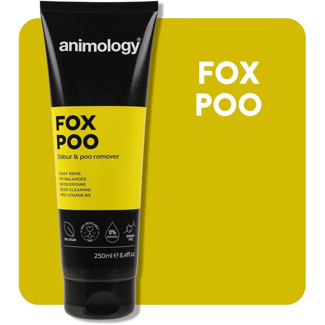 Animology Fox Poo Dog Shampoo 250ml