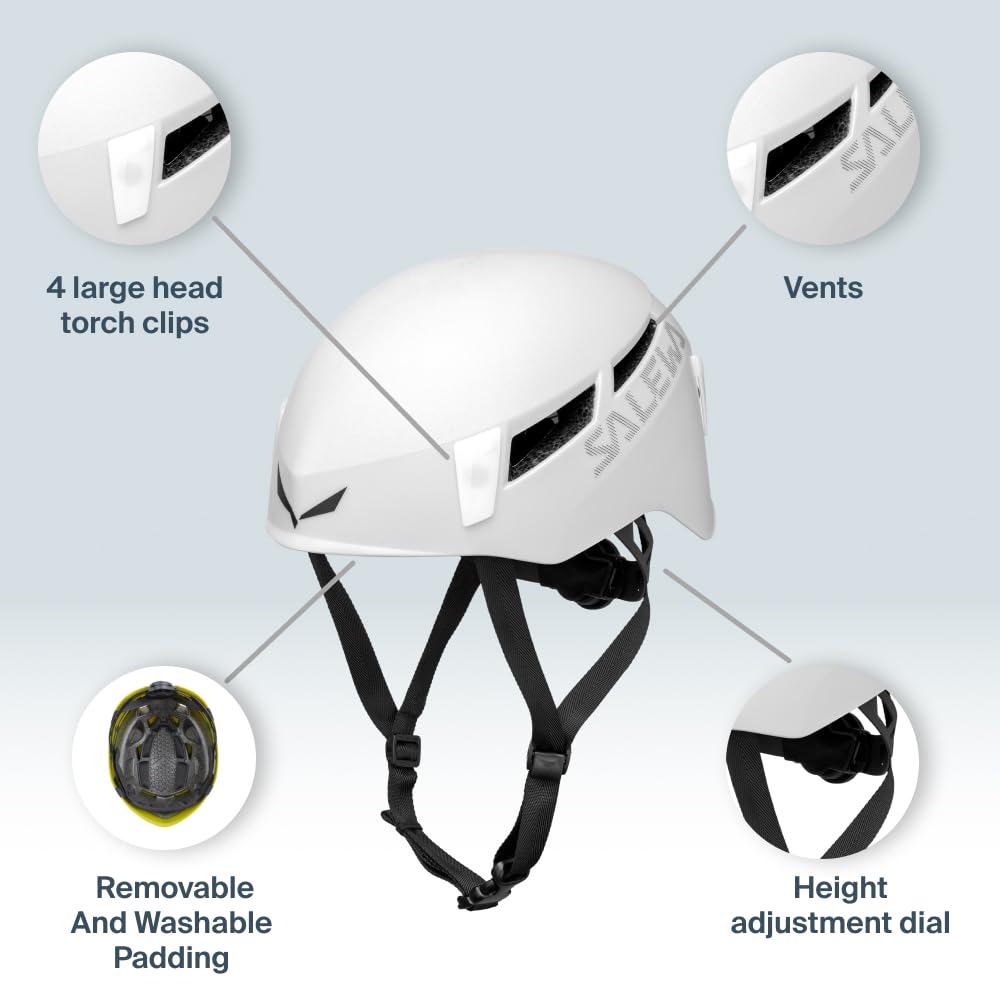 Salewa Pura Helmet, Blue, L/XL, Unisex