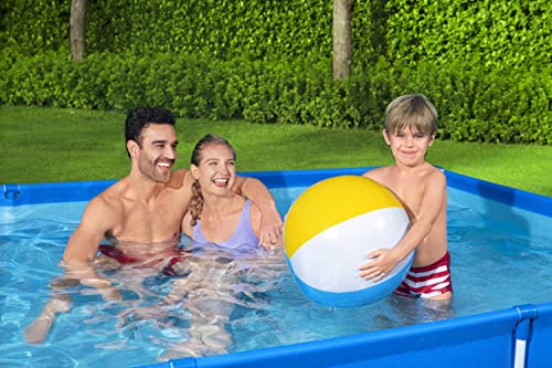 Bestway Steel Pro | Metal Frame Above Ground Pool, Family Outdoor Pool 9.10ft