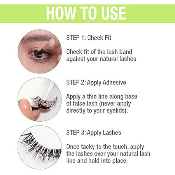 Duo Brush on Clear Lash Glue, Striplash Adhesive with Brush, Latex Free, Rapid Dry, Dries Clear, False Eyelash Glue, 5 g, (Pack of 1)