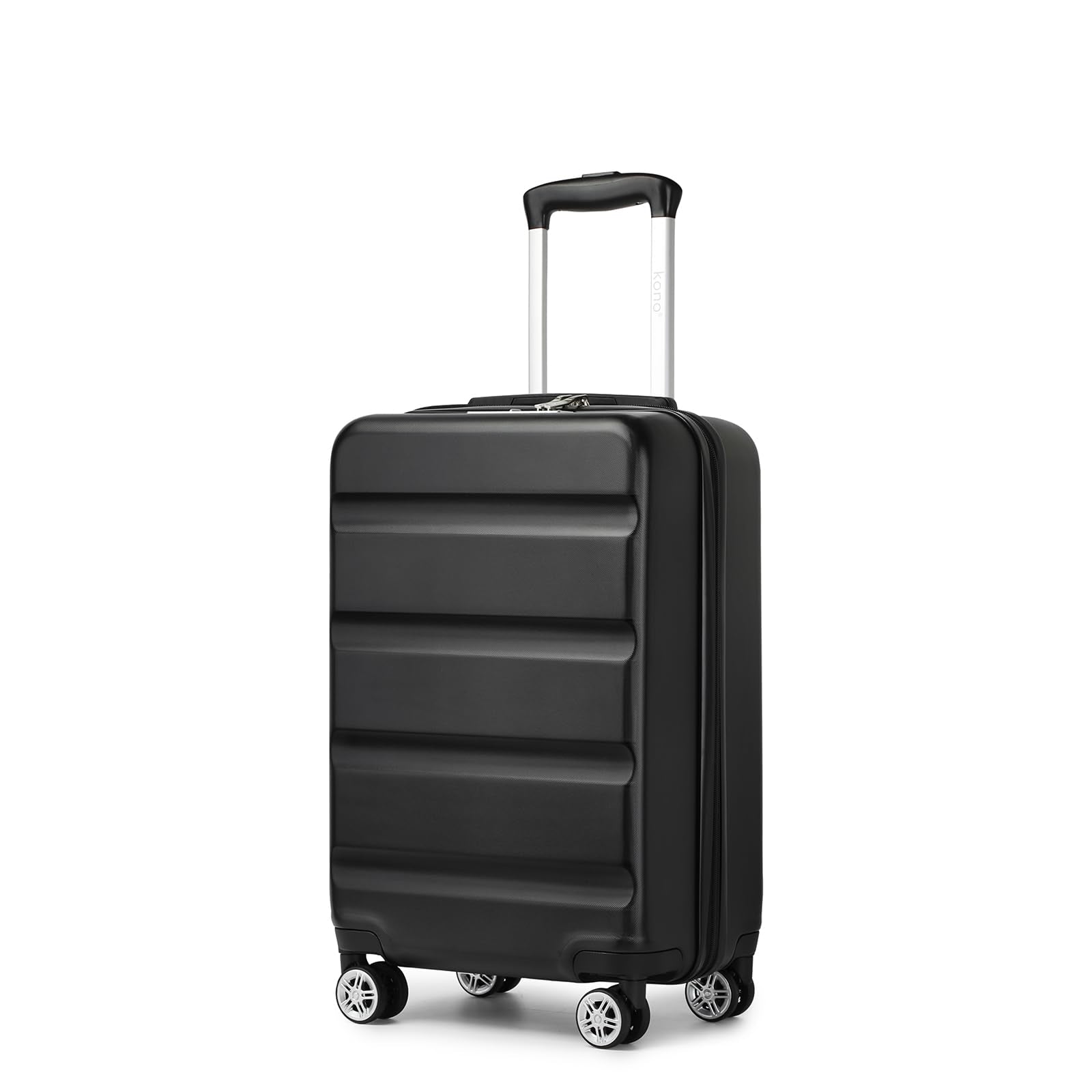 Kono Lightweight 28" Large Suitcase | Hard Shell with TSA Lock | 4 Dual Spinner Wheels | Expandable Design for Easy Travel | Perfect for Business & Vacation (Cream White,75x47.5x29.5cm)