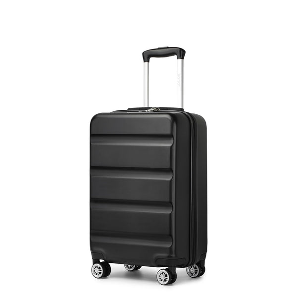 Kono Lightweight 28" Large Suitcase | Hard Shell with TSA Lock | 4 Dual Spinner Wheels | Expandable Design for Easy Travel | Perfect for Business & Vacation (Cream White,75x47.5x29.5cm)