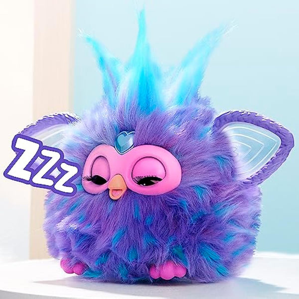 Furby Electronic Plush Toy with Sounds for Kids, Plush Toys, Interactive Talking Furby Collectible, 15 cm/6 inch, Soft to the Touch