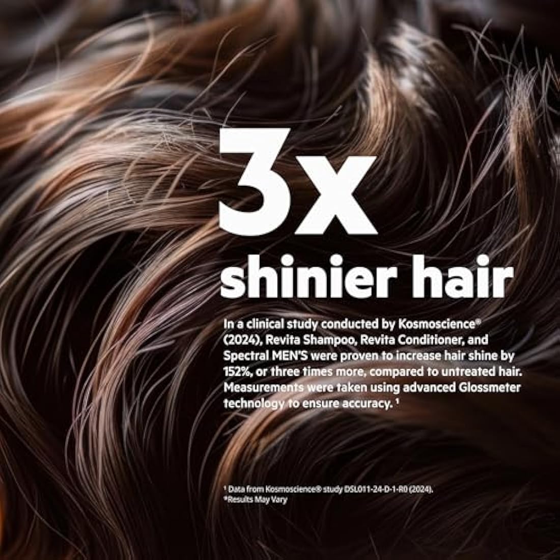 DS Labs Revita Shampoo and Conditioner – High-Performance Hair Density Shampoo & Conditioner, Volumizing & Thickening, Fuller, Healthier-Looking Hair, Sulfate & Silicone Free, For Men & Women, 205mL