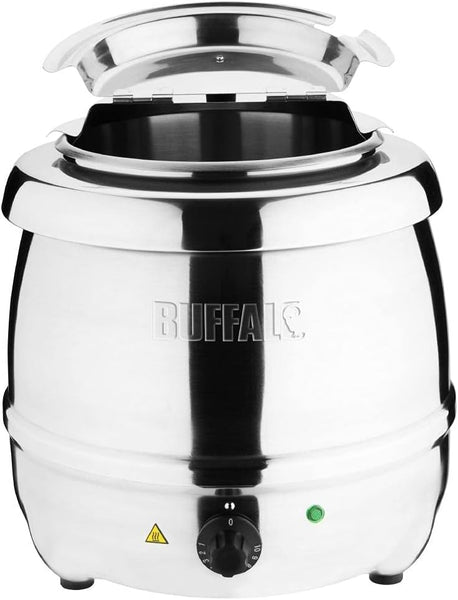 Buffalo Stainless Steel Soup Kettle 10L Commercial Electric Jug 360X345Mm