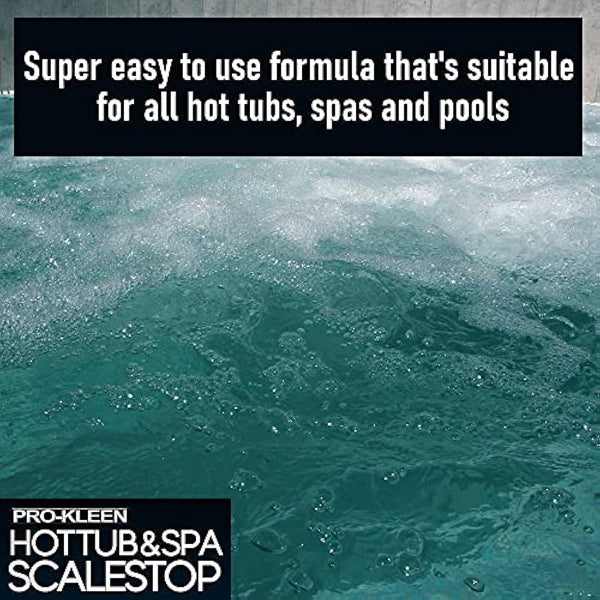 5L of Pro-Kleen ScaleStop Hot Tub & Spa Descaler - Limescale Removal & Prevention Inhibitor