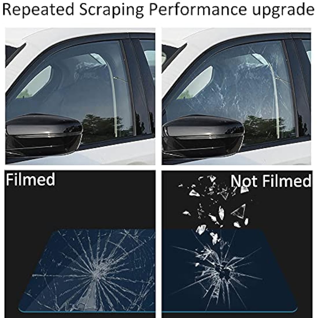 ETOPARS 76cmx6m 25% VLT Black Smoke Car Window Tint Film Roll Van Vehicle Home Office Glass Solar Film Tinting Heat Insulation Sun Protection