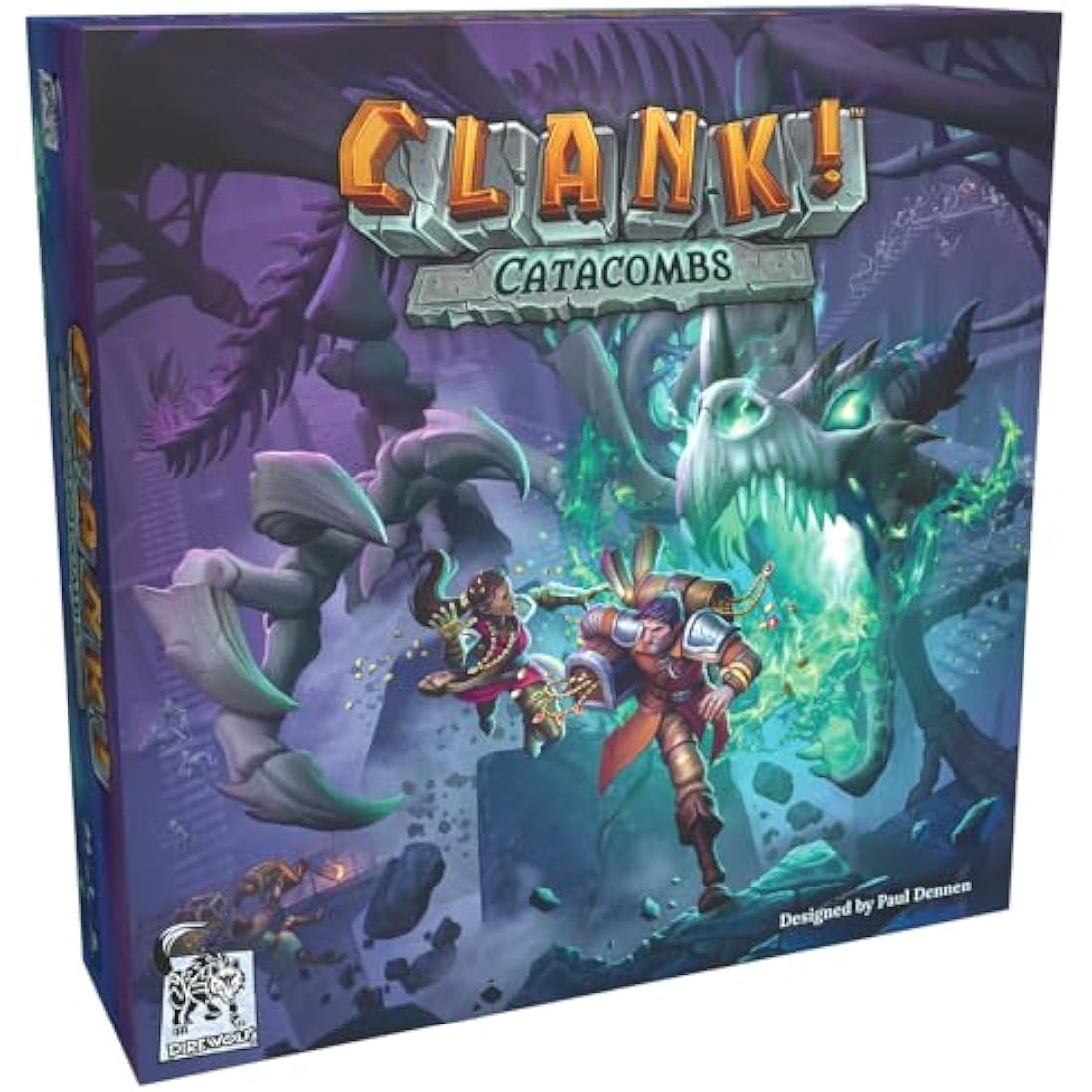 Direwolf | Clank! Catacombs | Card Game | Ages 14+ | 2-4 Players | 45-90 Minutes Playing Time
