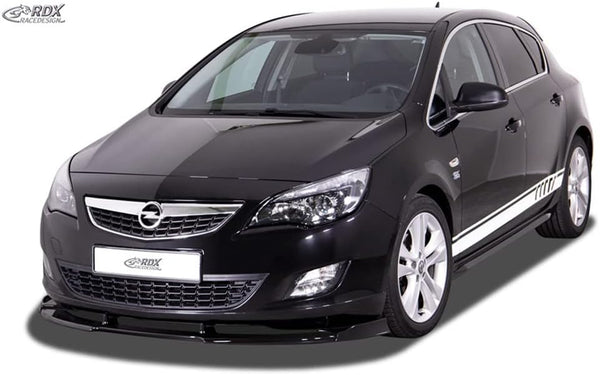 RDX Racedesign Front spoiler Vario-X compatible with Opel Astra J OPC-Line 2009-2012 (PU)
