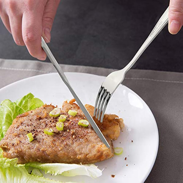 Dynko 48 Pieces Stainless Steel Cutlery Set, Service for 12 Persons