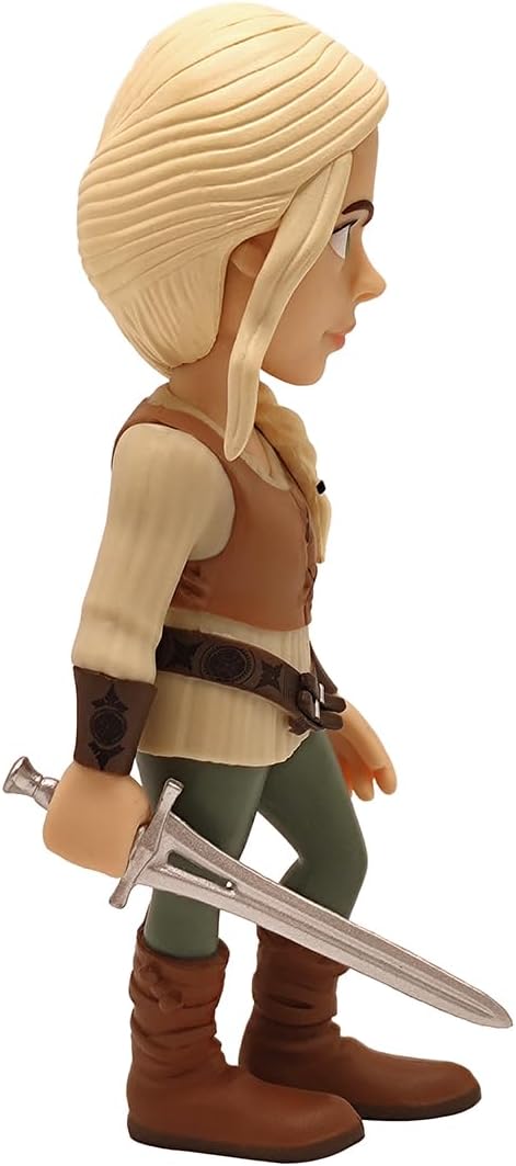 MINIX Bandai The Witcher Princess Ciri Model | Collectable Ciri Of Cintra The Witcher Figure | Bandai The Witcher Toys Range | Collect Your Favourite Witcher Figures | The Witcher Merchandise