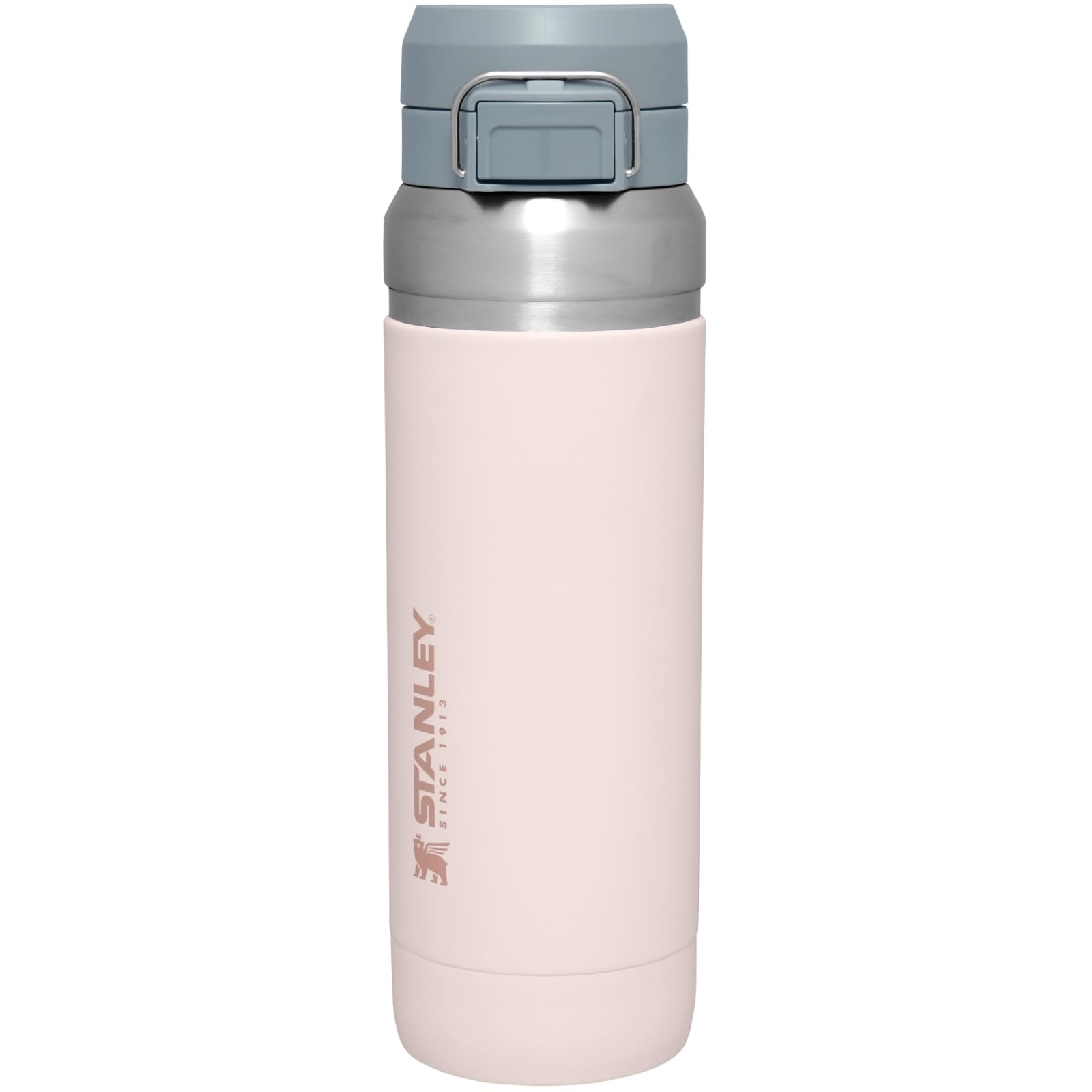 STANLEY Quick Flip Stainless Steel Water Bottle 0.47L - Keeps Cold For 7 Hours - Leakproof - BPA-Free Thermal Flask - Dishwasher Safe - Cup Holder Compatible