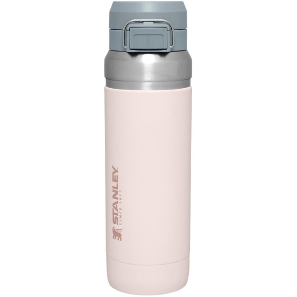 STANLEY Quick Flip Stainless Steel Water Bottle 0.47L - Keeps Cold For 7 Hours - Leakproof - BPA-Free Thermal Flask - Dishwasher Safe - Cup Holder Compatible