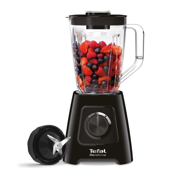 Tefal Blend Up Powerful Mini Blender, Quiet Mode, 8 Auto Programmes, Auto Cleaning Programme, 2 Durable Bottles 0.7L & 0.4L, Smoothies, Protein Shakes, Cocktails, Ice Crush, Hummus, 6 Blades BL19H4G0