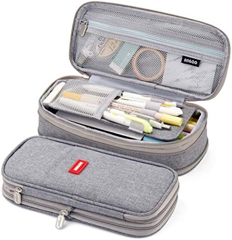 EASTHILL Big Capacity Pencil Pen Case Office College School Large Storage High Capacity Bag Pouch Holder Box Organizer