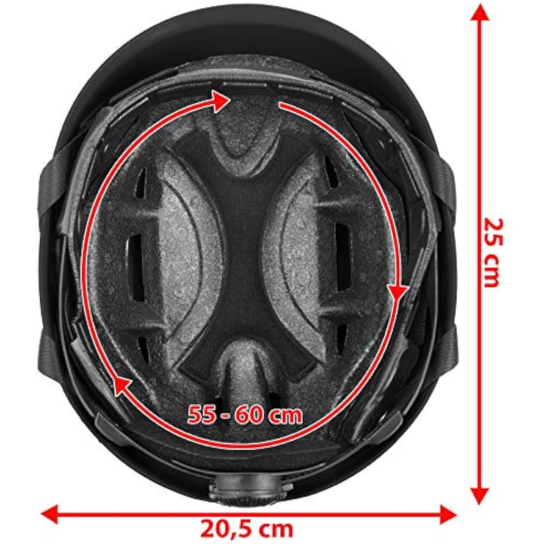 ALPIDEX Universal Climbing Helmet for Teenagers and Adults EN12492 Safety Helmet in