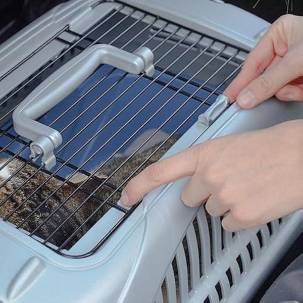 Ferplast Atlas 10 Deluxe Open Cat Carrier Dog Carrier, Secure and Practical, Durable, Open Top Design, Easy to Clean, Ideal for Travel, Pet Carrier up to 5 Kg. 51x34x30 cm.