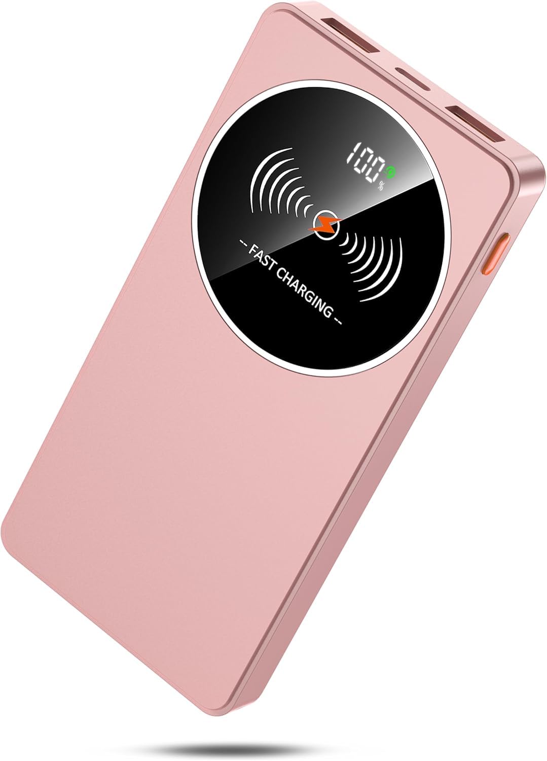 Power Bank Fast Charging 10000mAh, PD3.0 QC4.0 22.5W Portable Charger USB C Input & Output, Powerbank with LED Display, Battery Pack Compatible with iPhone16/15/14/13/12, Samsung, Android More, Black