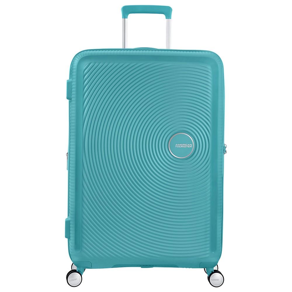 AMERICAN TOURISTER Soundbox - Spinner 67/24 Expandable Hand Luggage, 67 cm, 71.5 liters, Blue (Midnight Navy)
