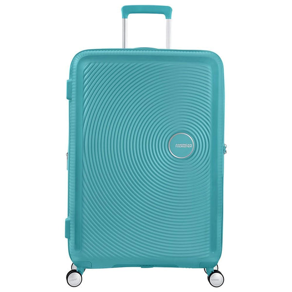 AMERICAN TOURISTER Soundbox - Spinner 67/24 Expandable Hand Luggage, 67 cm, 71.5 liters, Blue (Midnight Navy)
