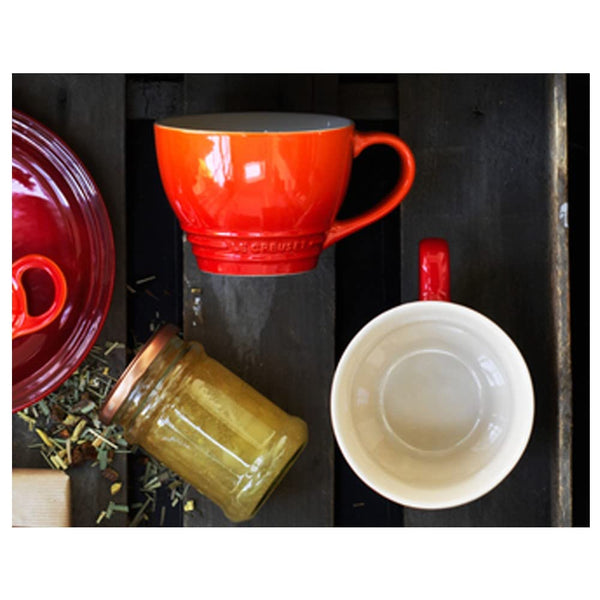 Le Creuset Stoneware Grand Mug, 400ml, Deep Teal, 70304406420002