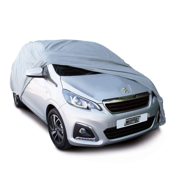 Maypole Breathable Full Cover for Large Cars Water Resistant, Grey