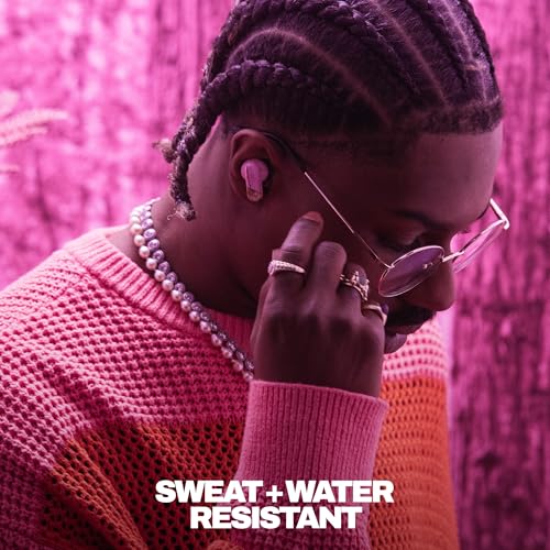 Skullcandy Dime Evo Wireless Earbuds, Bluetooth Headphones, Noise Isolating Fit, Up to 36 Hours Battery, Microphone for iPhone Android, Easy Carry with Clip-Anywhere Case - True Black