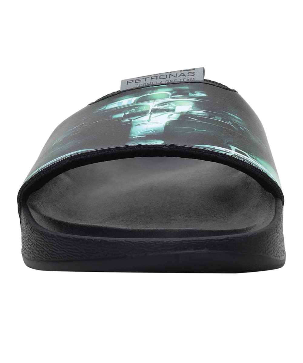 PUMA Unisex's Mapf1 Graphic Leadcat FTR Slide Sandal