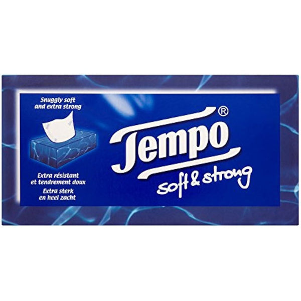 12 x Tempo Soft & Strong 80 Handkerchiefs