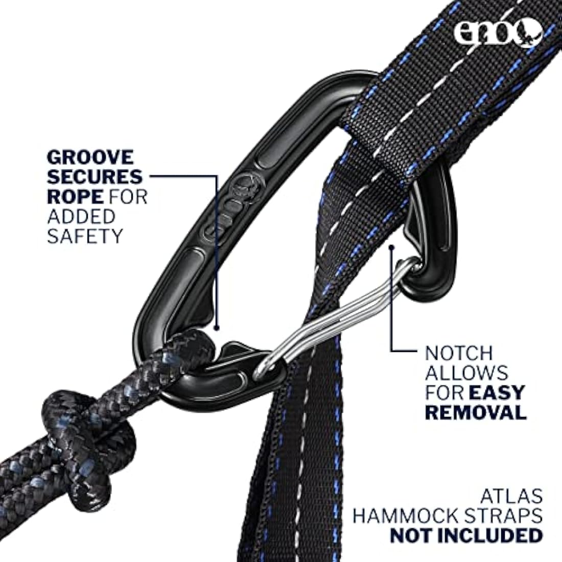 ENO, Eagles Nest Outfitters SingleNest Lightweight Camping Hammock, Orange/Olive