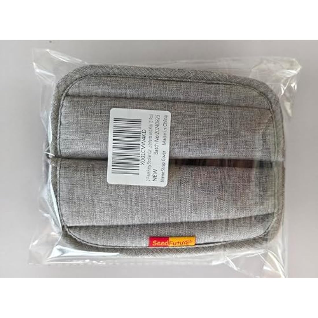 3 Piece Baby Stroller Car Seat Strap Covers & Crotch pad Universal Soft Seat Belt Cushion for Newborns Infants Kids (3 Pcs)