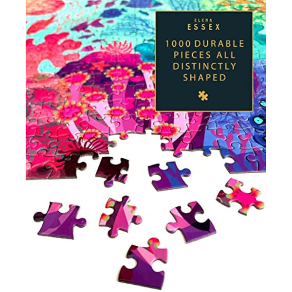 Elena Essex jigsaw puzzles for adults 1000 - Ocean Deep/puzzle/jigsaws 1000 pieces for adults/colourful cool shark whale puzzle/jigsaws size 50x70cm