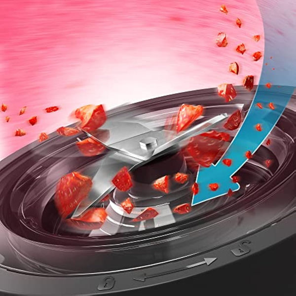 Philips Blender 3000 Series, ProBlend System, 1.9L Maximum Capacity, 1L Effective Capacity, 450W, 1 Speed Setting + Pulse, Plastic Jar, Black, (HR2041/01), Smooth blends with no lumps in 45 seconds*