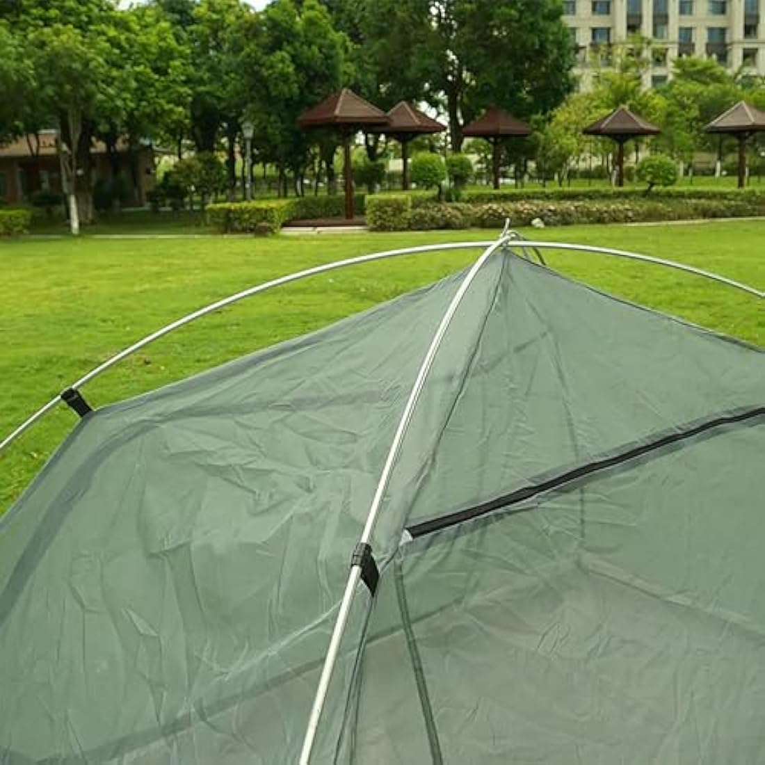 Tent Poles Replacement 3.6 m 4 m 4.4 m Aluminum Tent Rod 8 mm Flexible Tent Poles Bendy Outdoor Camping Collapsible Tent Frame Repair Accessory