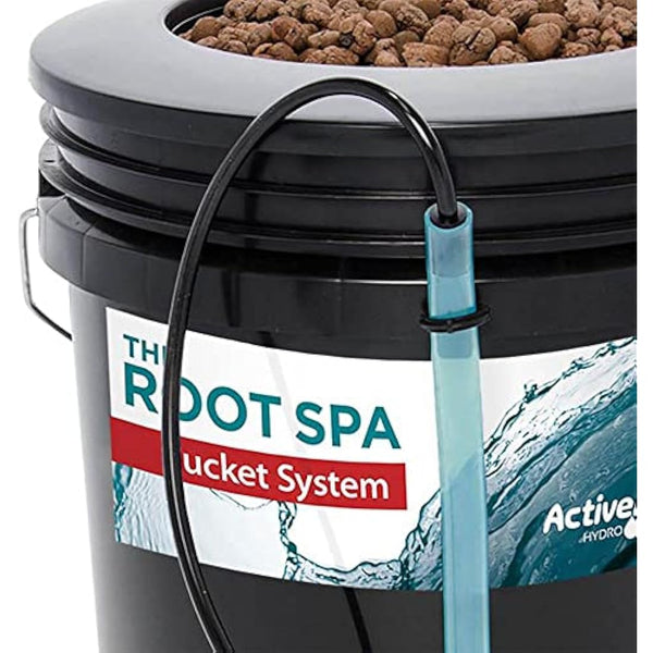 Hydrofarm RS5GAL4SYS Root Spa 4, 5 gallon Bucket system, Black