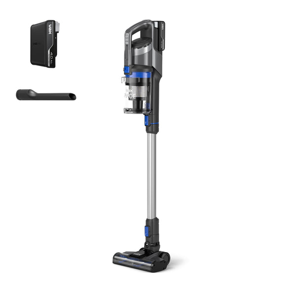 Vax Pace Plus Cordless Vacuum Cleaner, Lightweight 3.1kg, 40 Minute Runtime, Boost Mode, Captures up to 99% of Particles, Crevice & Stair Tools, CLSV-PAKA, Blue