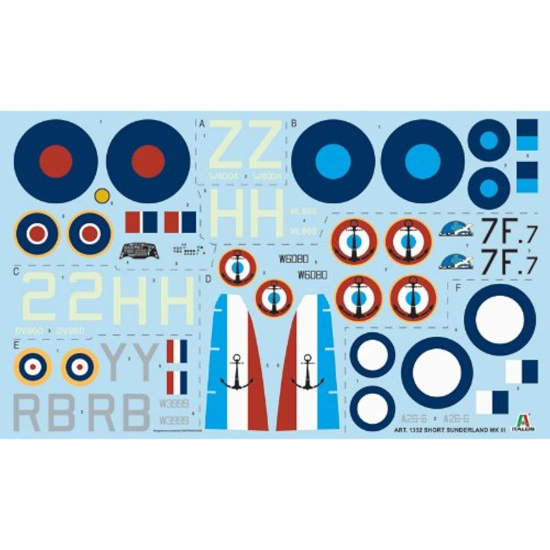 Italeri 1:72 - RAF Sunderland Mk.III