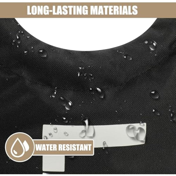 DOKEHOM 90L Large Laundry Basket, Collapsible Laundry Bag, Freestanding Tall Clothes Hamper, Foldable Washing Bin (Black)