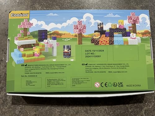 Magnetic Blocks - Build Mine Magnet World Magic Portal Set, Magnetic Tiles Building Blocks Toddler Toy STEM Sensory Outdoor Toys for 3+ Year Old Boys & Girls, Creative Kids Games Kids Toys