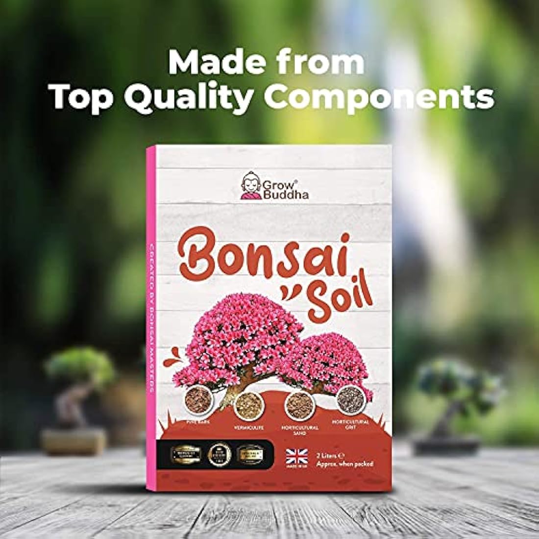Grow Buddha Bonsai Soil compost food fertiliser medium Bonsai soil compost