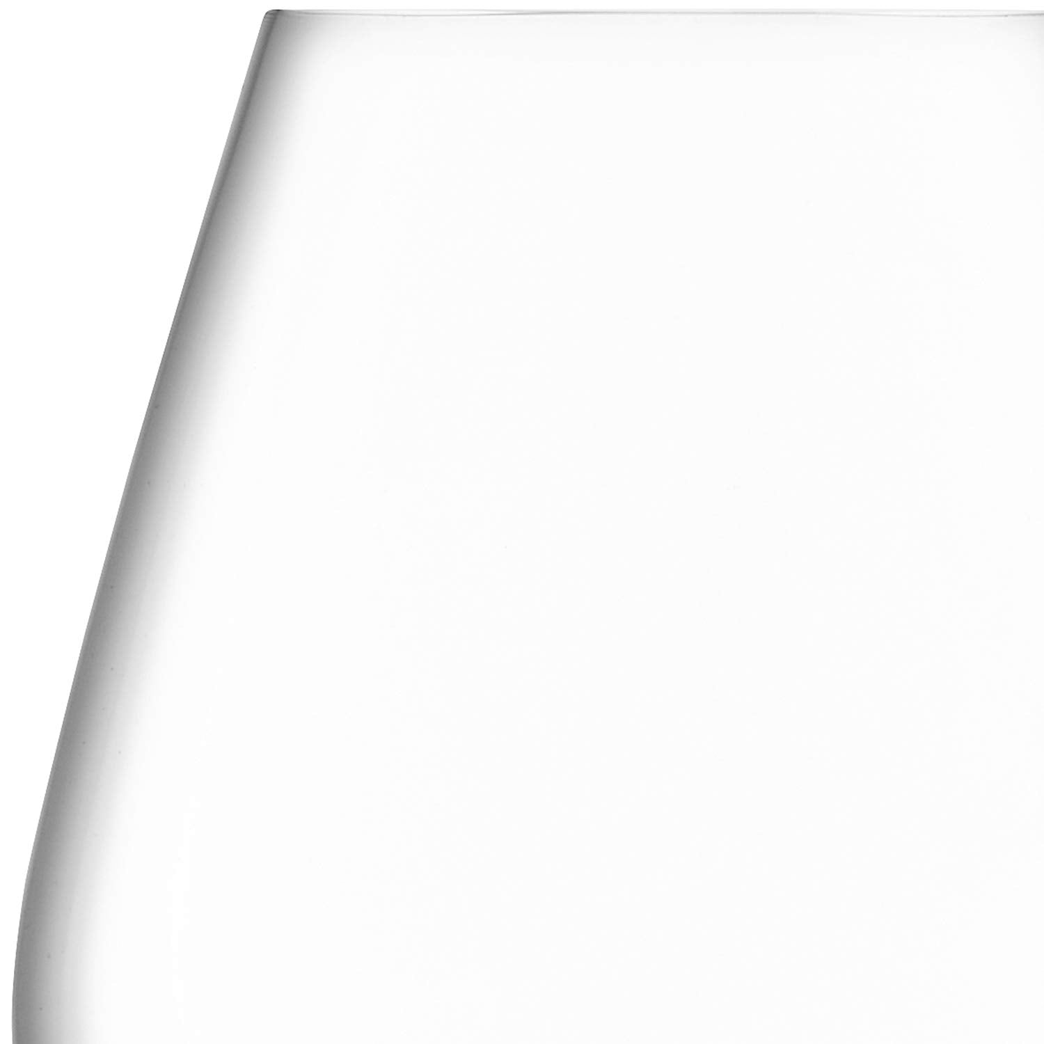 LSA International Borough Champagne Tulip Glass 285ml Clear | Set of 4 | Dishwasher Safe | BG15